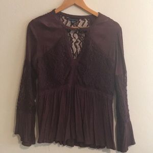 American Eagle Long Sleeve Blouse